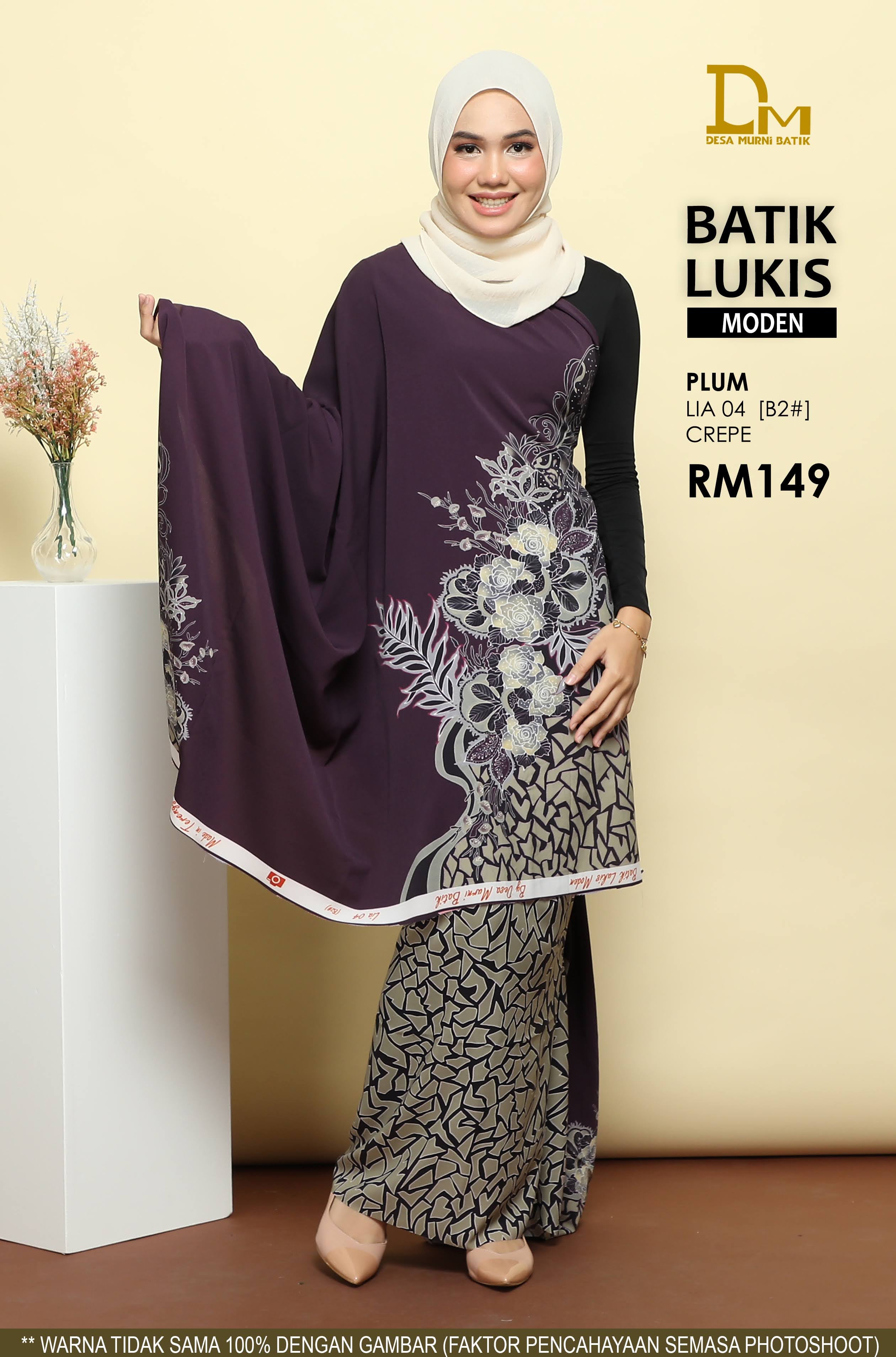BATIK LUKIS MODEN CREPE LIA 04