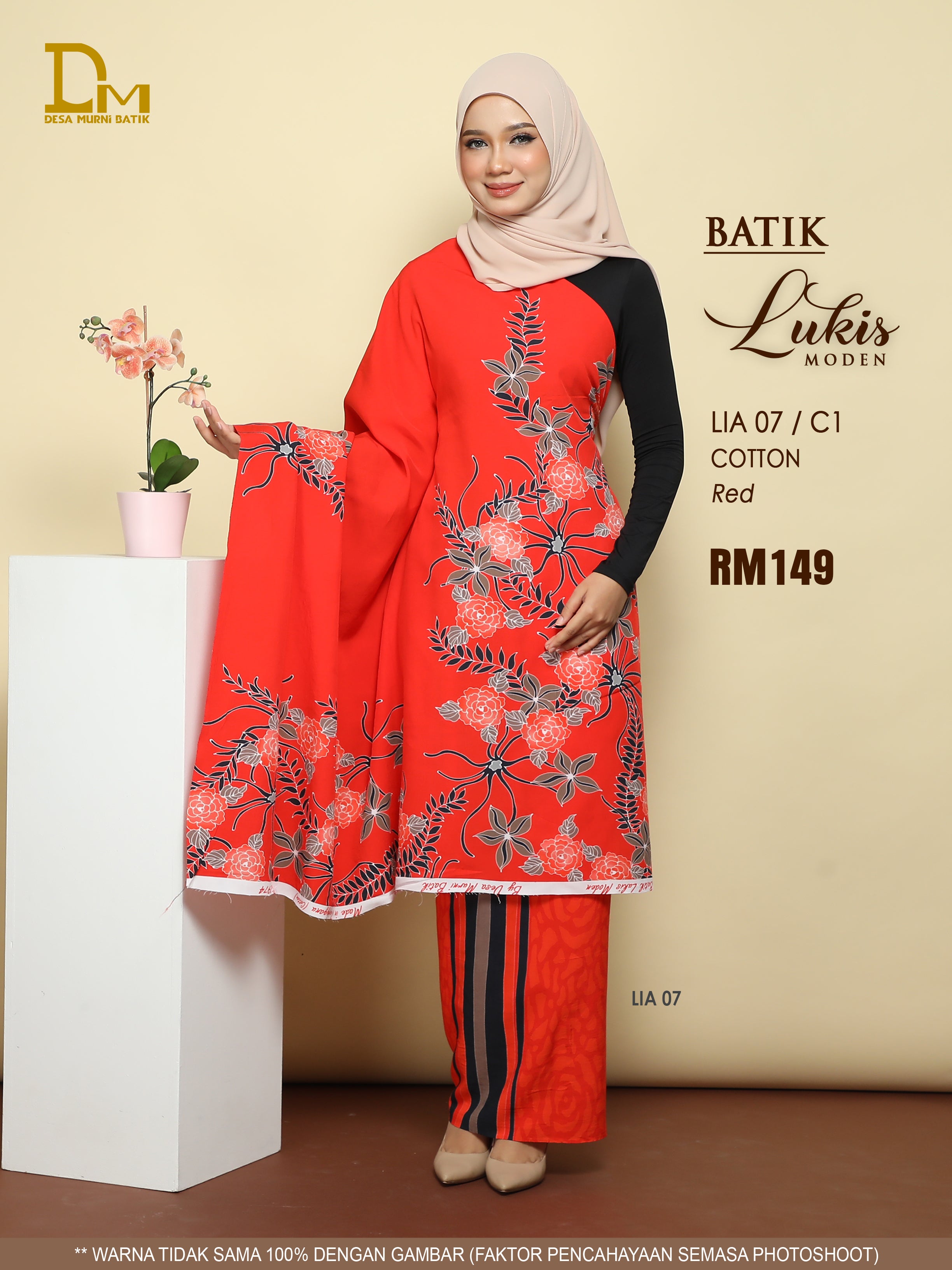 BATIK LUKIS MODEN COTTON LIA 07