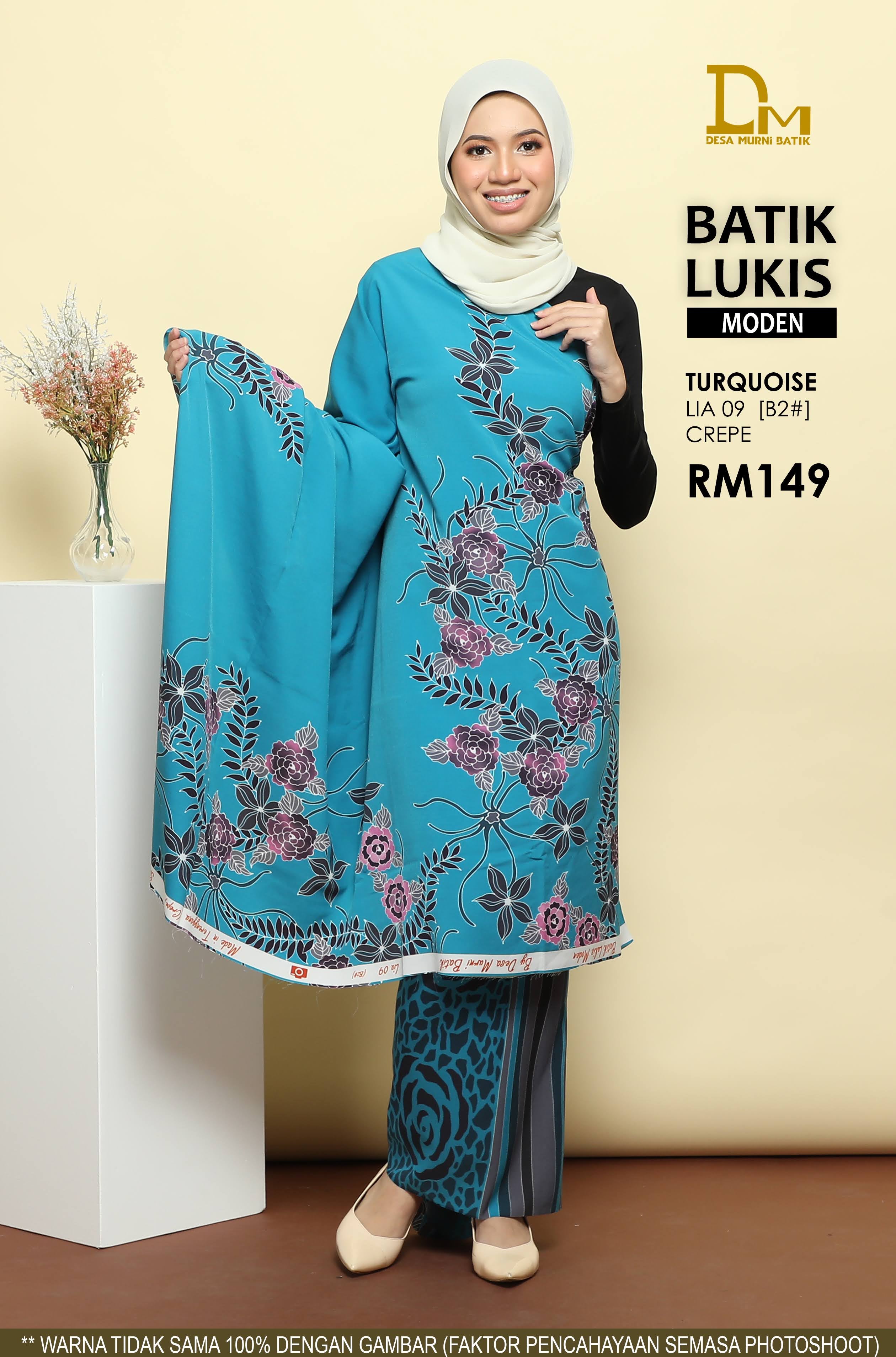 BATIK LUKIS MODEN CREPE LIA 09