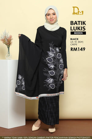 BATIK LUKIS MODEN CREPE LIA 18