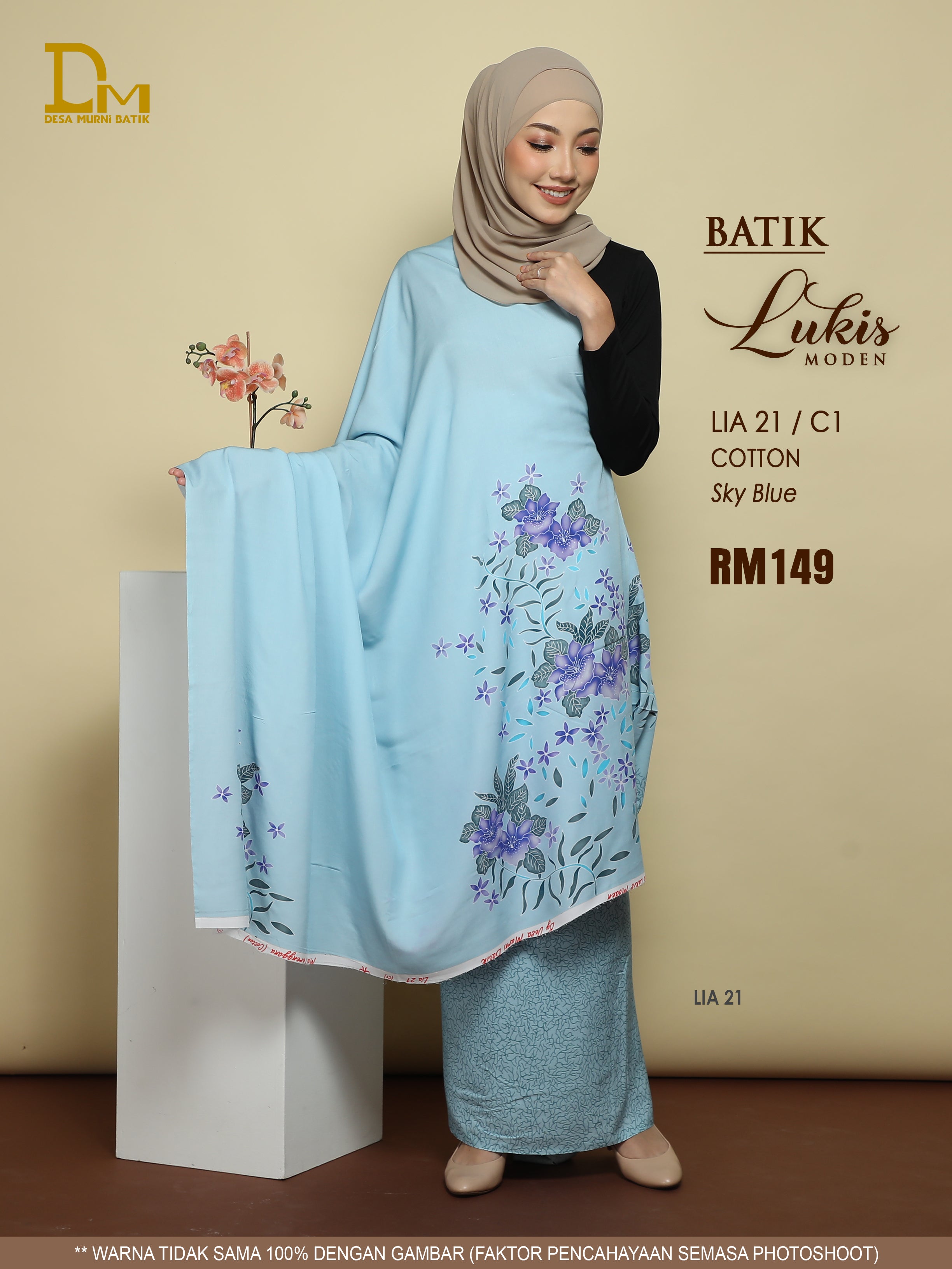 BATIK LUKIS MODEN COTTON LIA 21