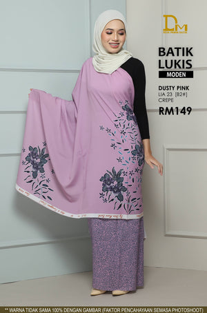 BATIK LUKIS MODEN CREPE LIA 23