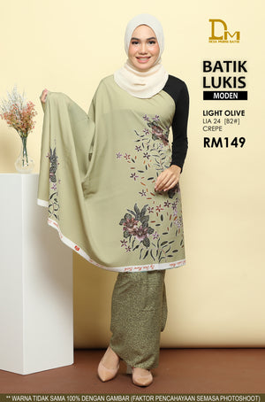 BATIK LUKIS MODEN CREPE LIA 24