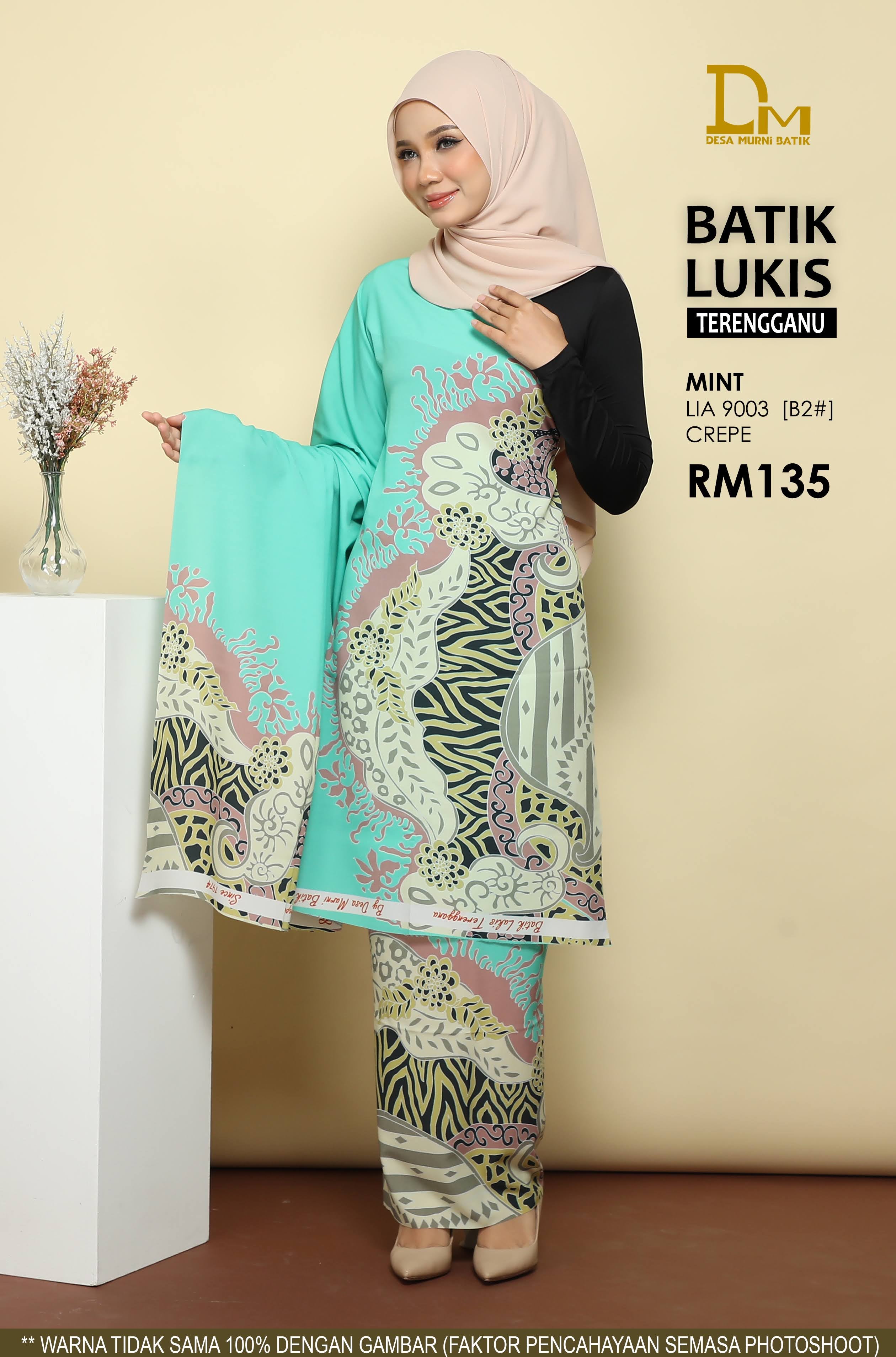 BATIK LUKIS TERENGGANU CREPE LIA 9003