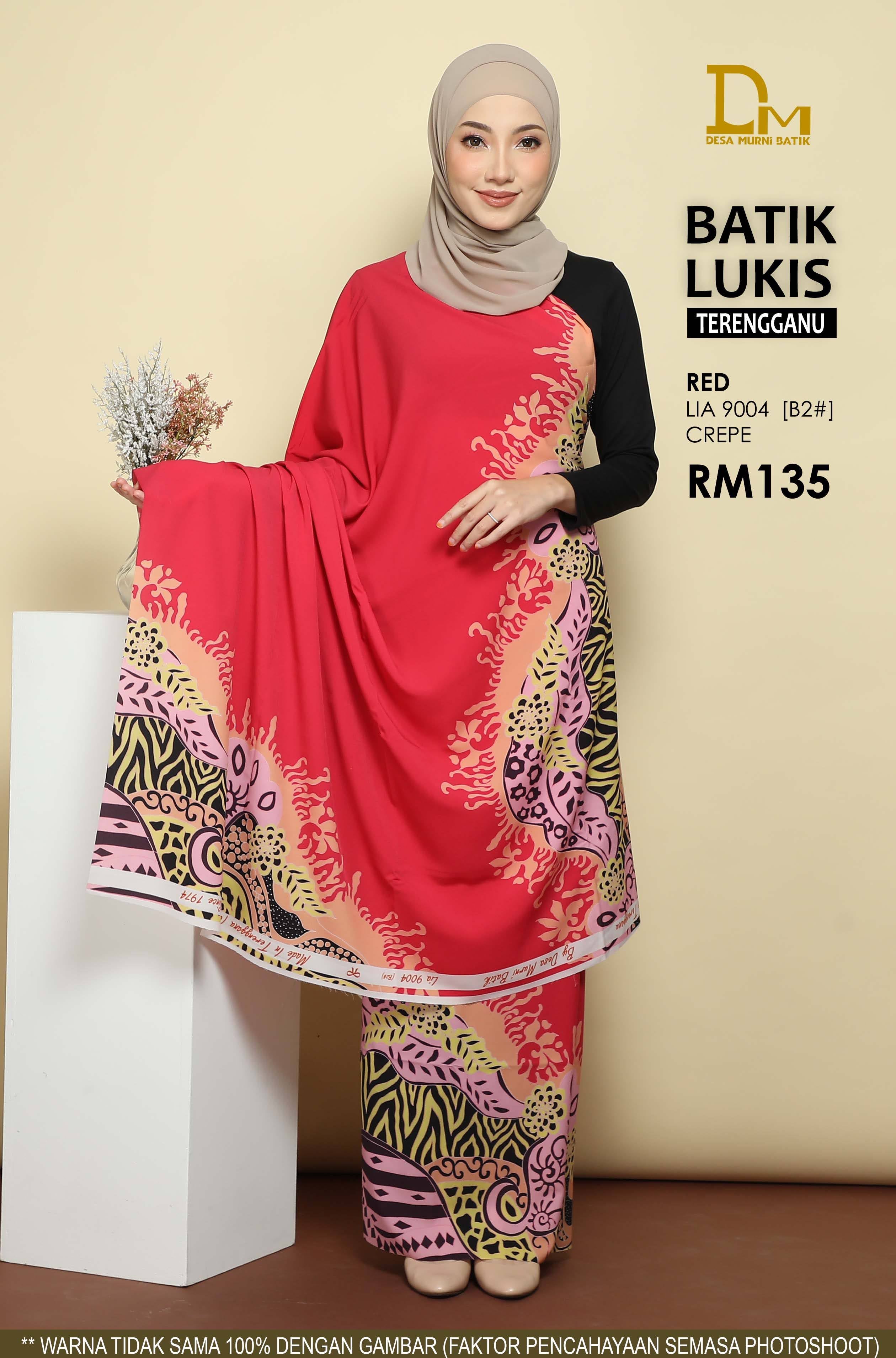 BATIK LUKIS TERENGGANU CREPE LIA 9004