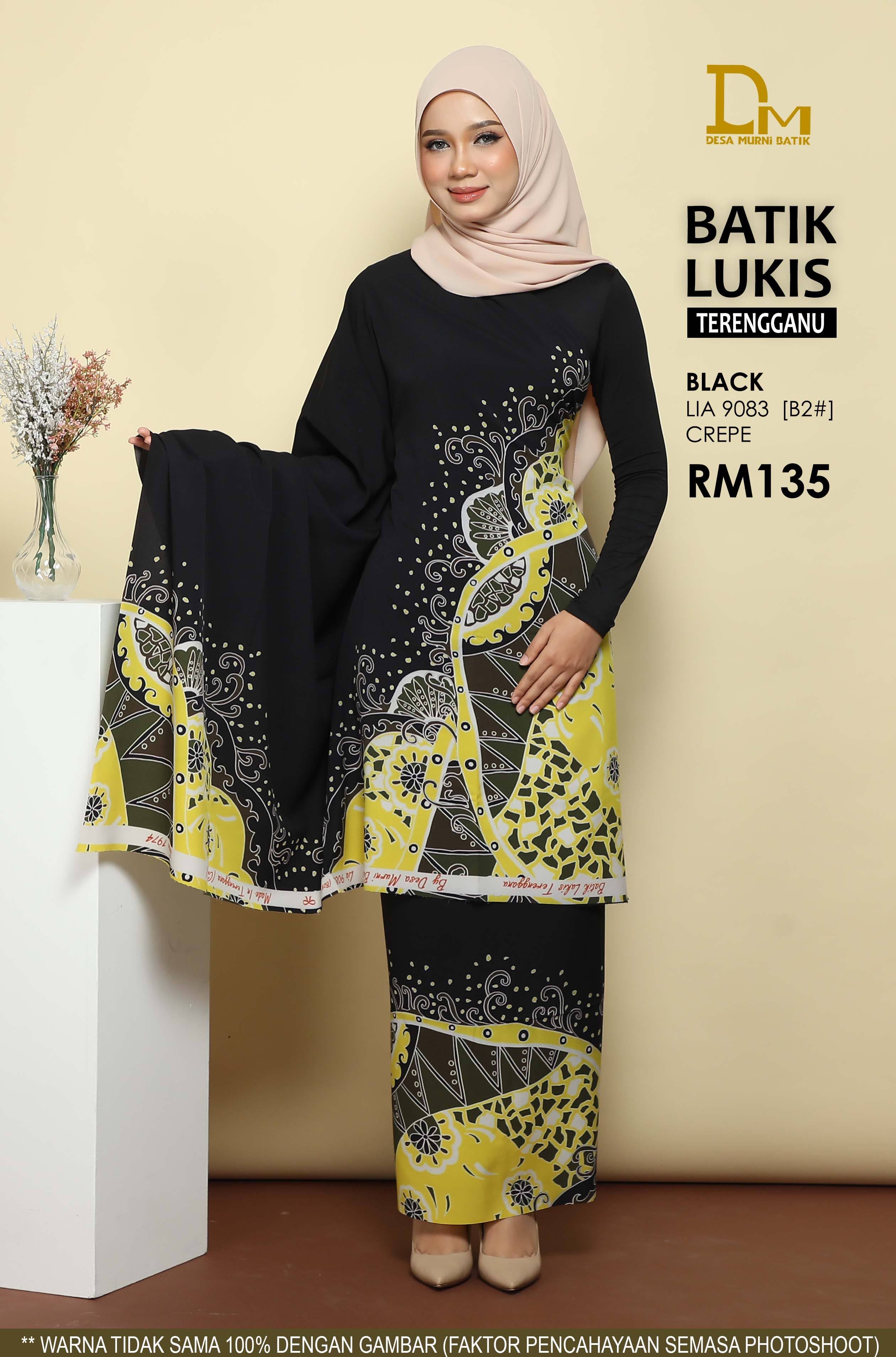 BATIK LUKIS TERENGGANU CREPE LIA 9083