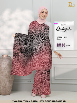 BATIK QADEEJAH SATIN LZ 01 A