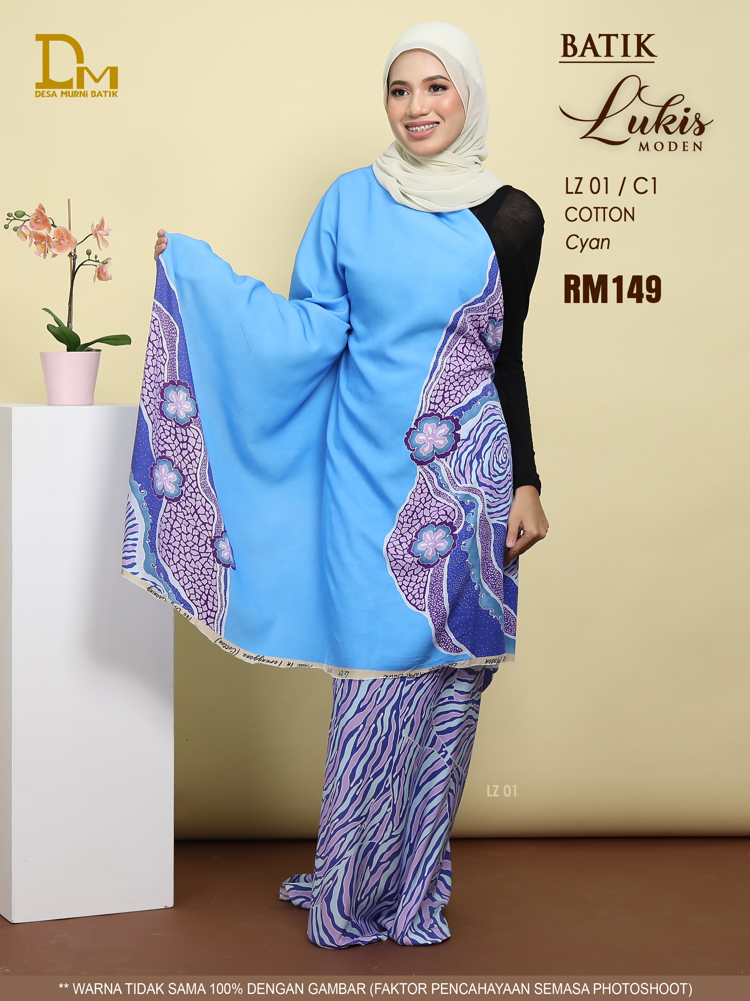 BATIK LUKIS MODEN COTTON LZ 01
