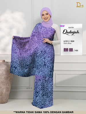 BATIK QADEEJAH SATIN LZ 01 C