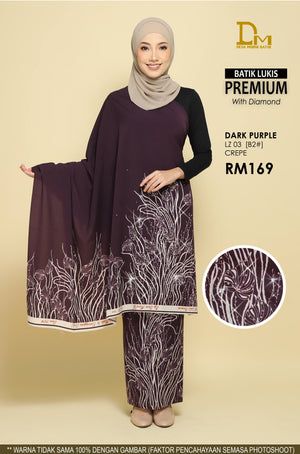 BATIK LUKIS PREMIUM BERLIAN LZ 03