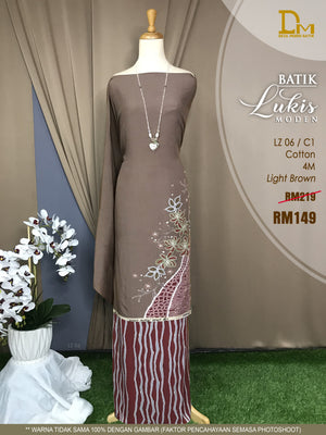 BATIK LUKIS MODEN COTTON LZ 06