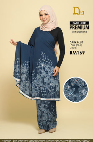 BATIK LUKIS PREMIUM BERLIAN LZ 06