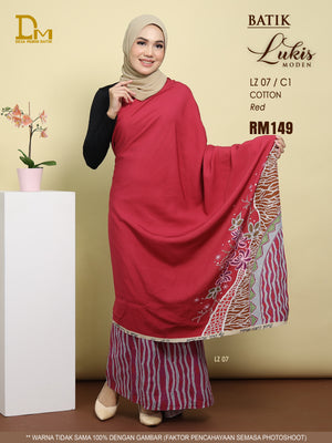 BATIK LUKIS MODEN COTTON LZ 07