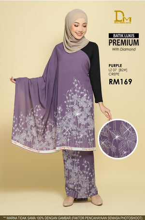BATIK LUKIS PREMIUM BERLIAN LZ 07