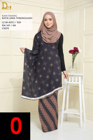 BATIK JAWA TERENGGANU LZ 08 CREPE