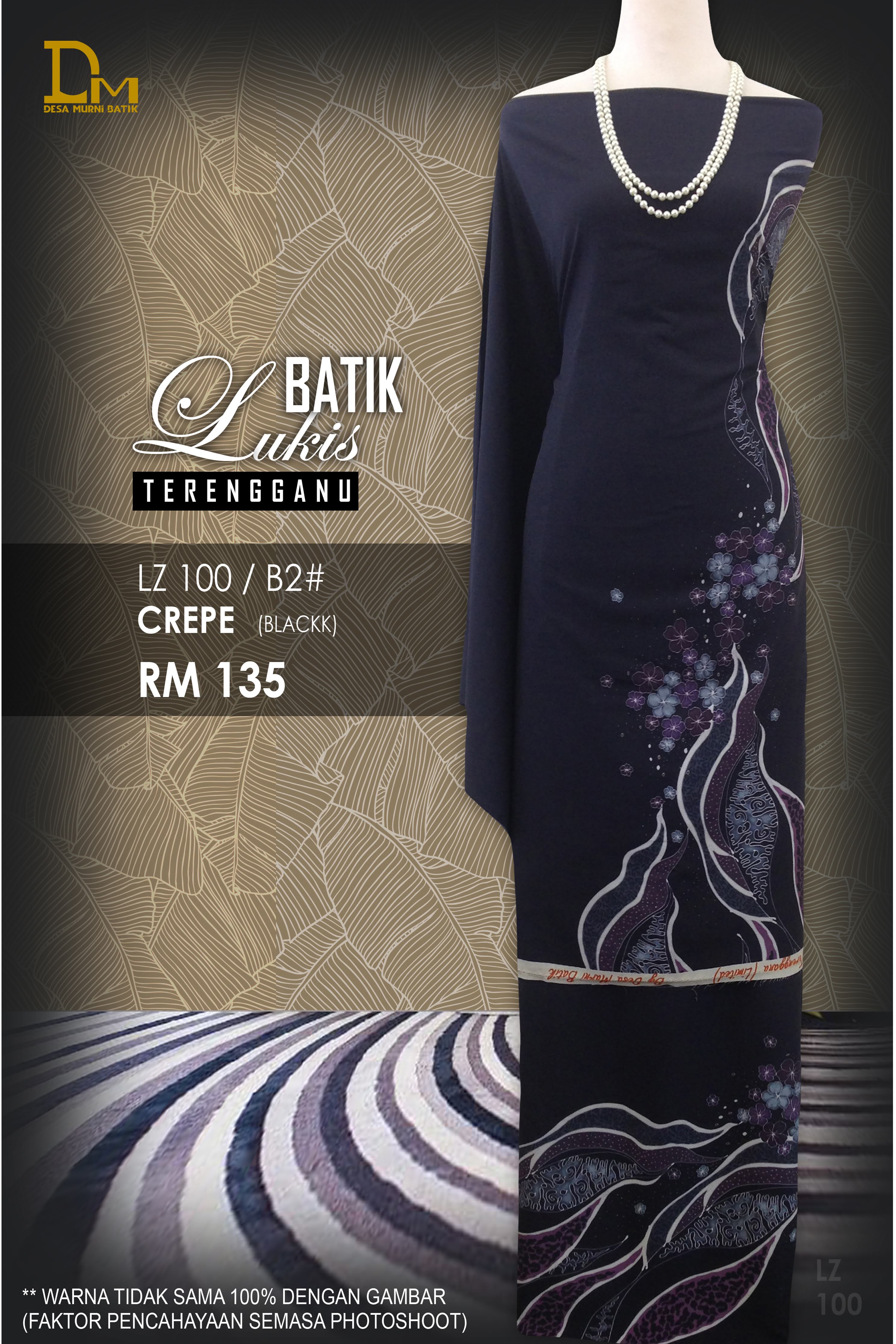 BATIK LUKIS TERENGGANU CREPE LZ 100