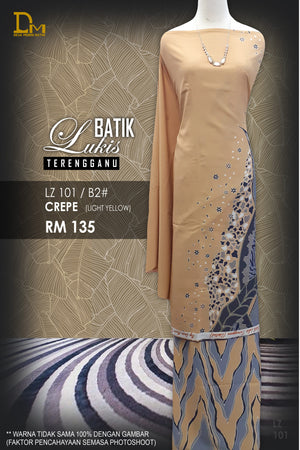 BATIK LUKIS TERENGGANU CREPE LZ 101