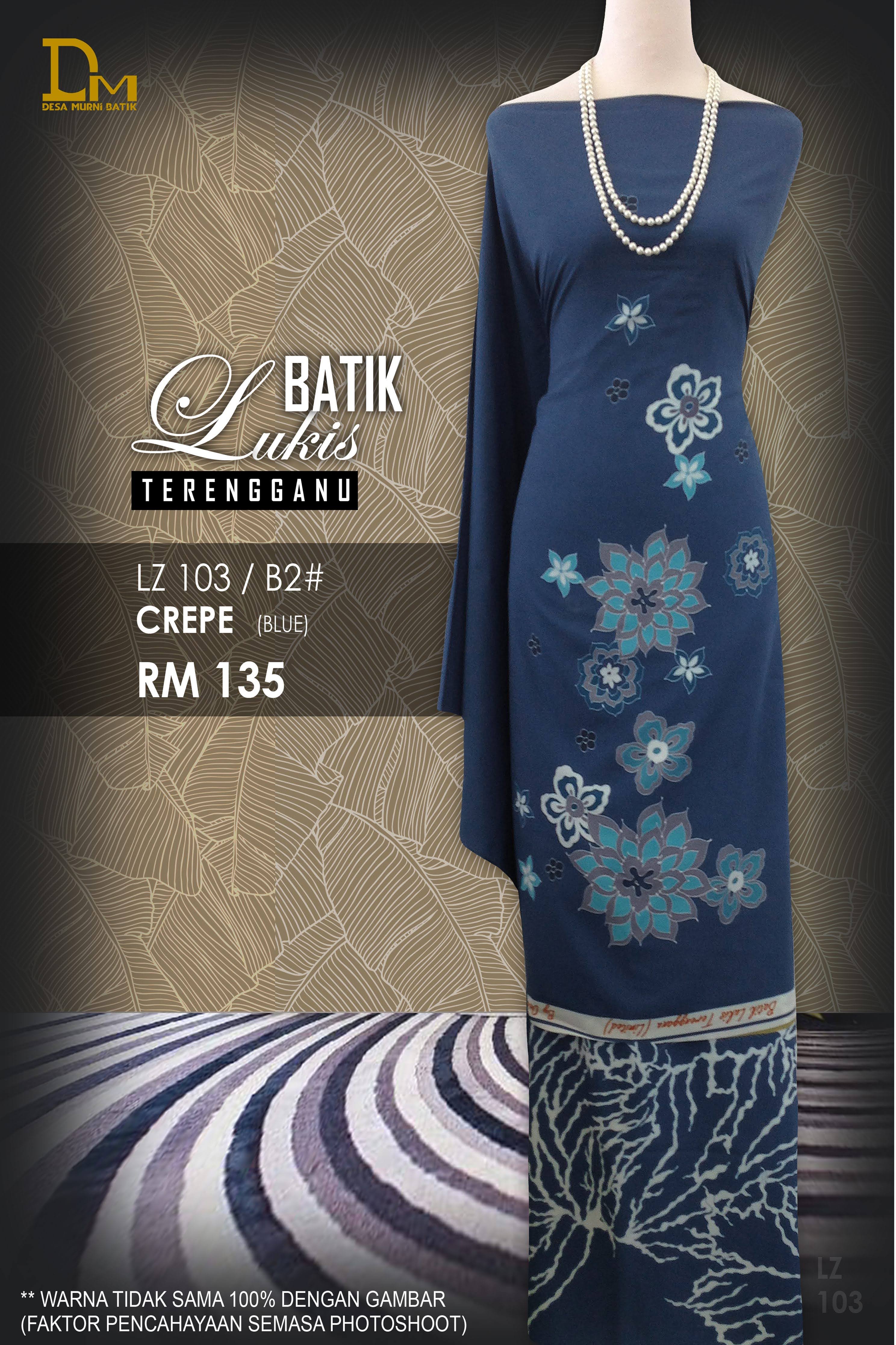 BATIK LUKIS TERENGGANU CREPE LZ 103