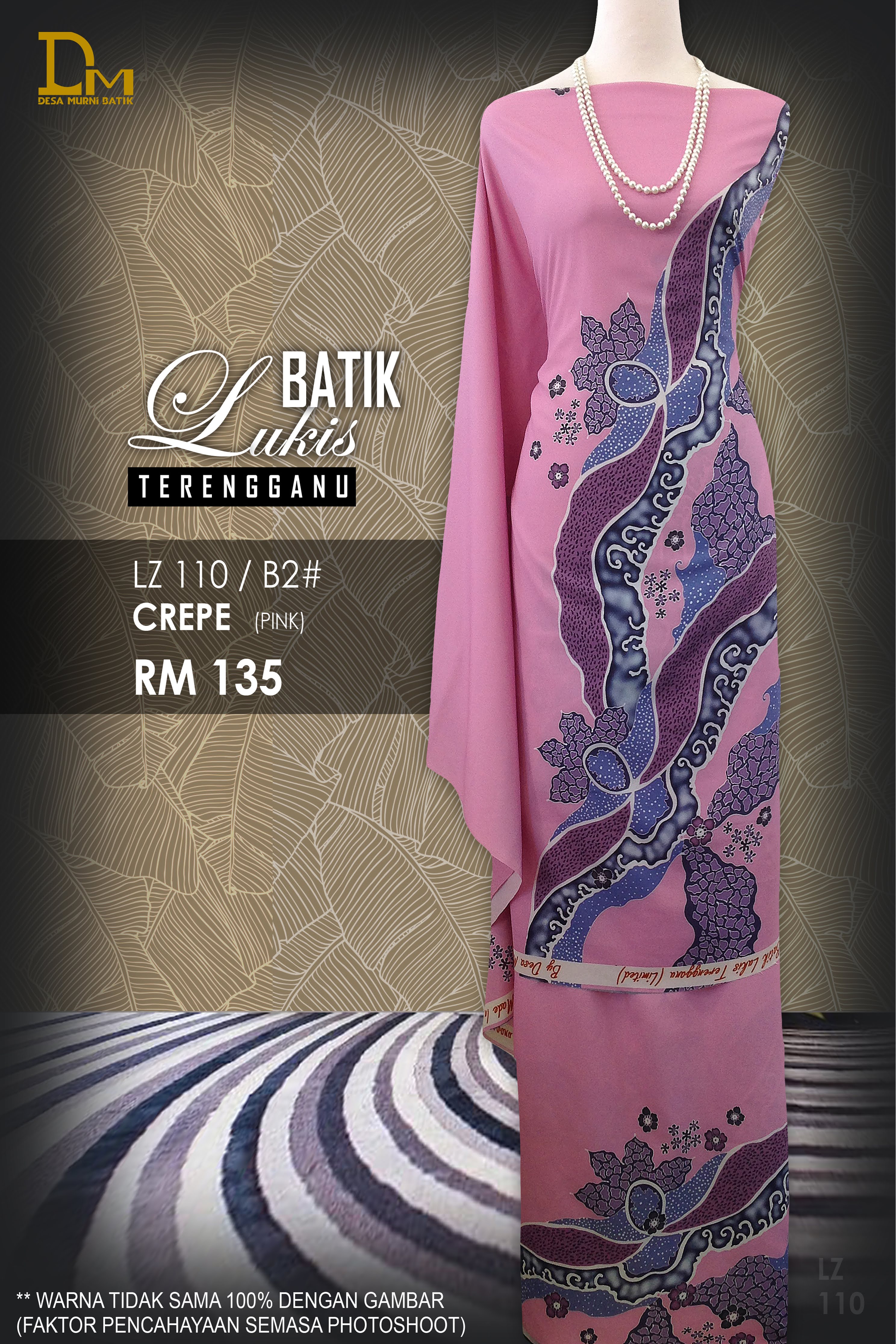 BATIK LUKIS TERENGGANU CREPE LZ 110