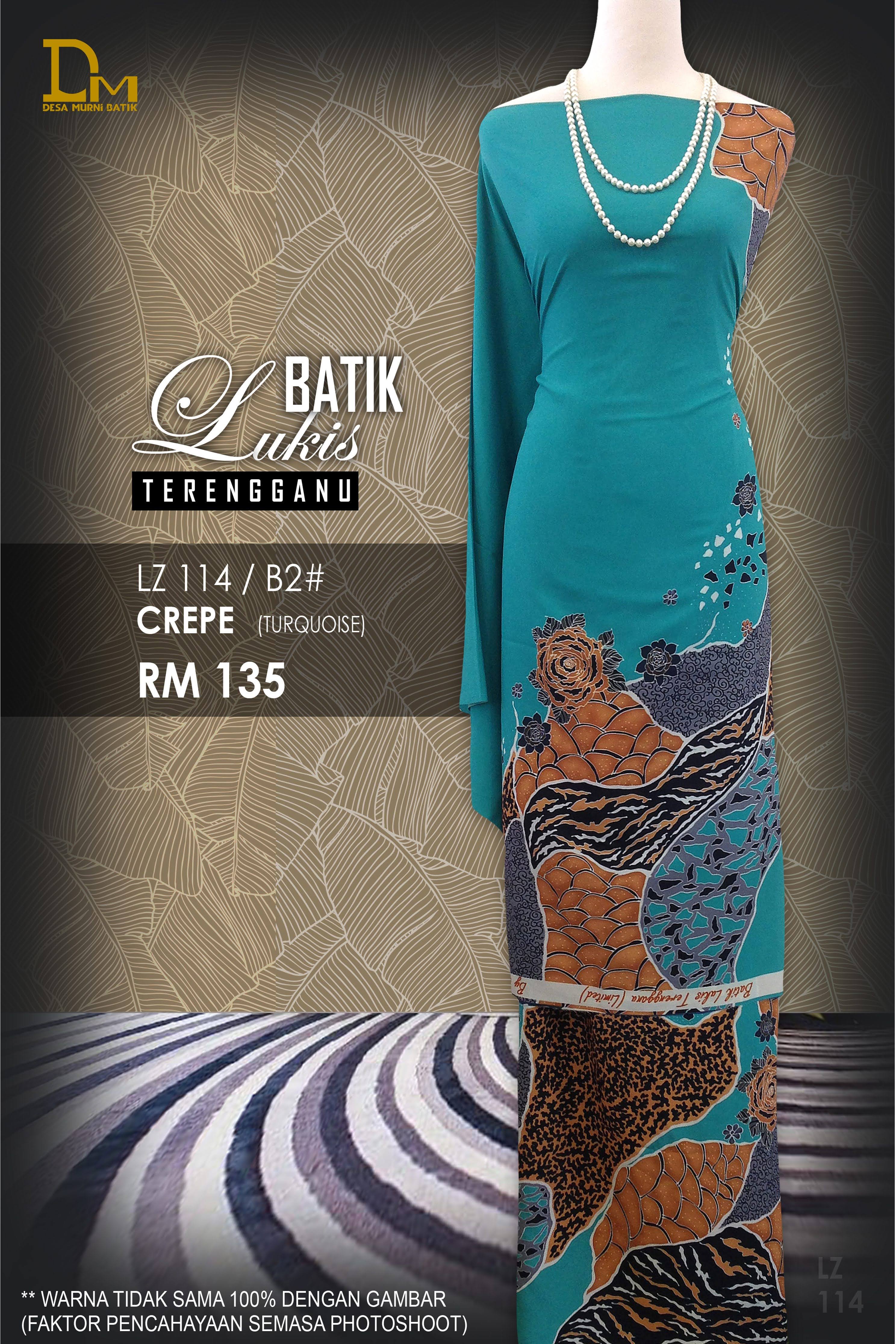 BATIK LUKIS TERENGGANU CREPE LZ 114