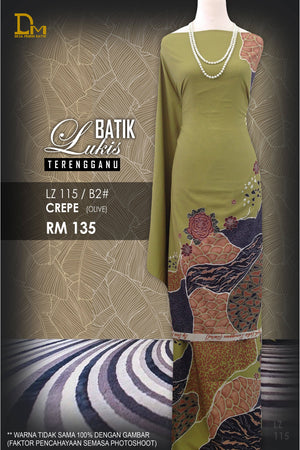 BATIK LUKIS TERENGGANU CREPE LZ 115