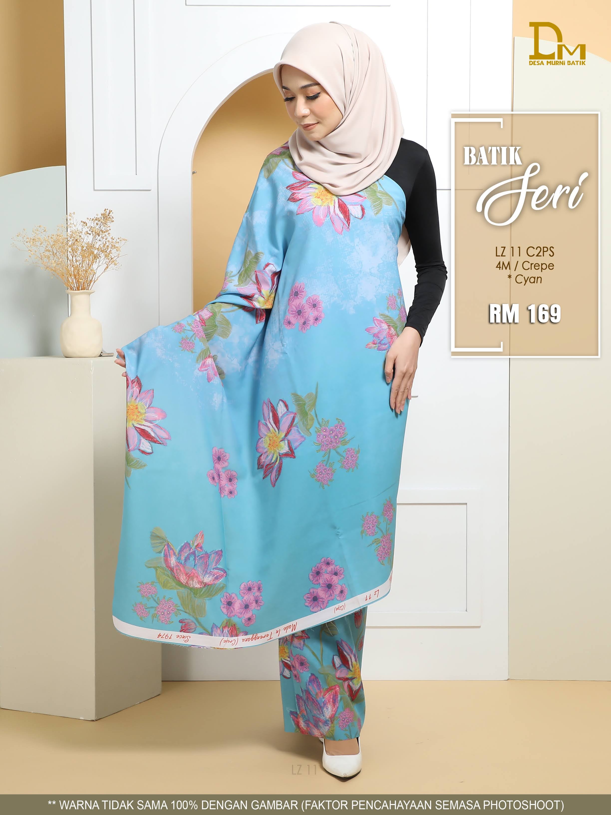 BATIK SERI CREPE LZ 11