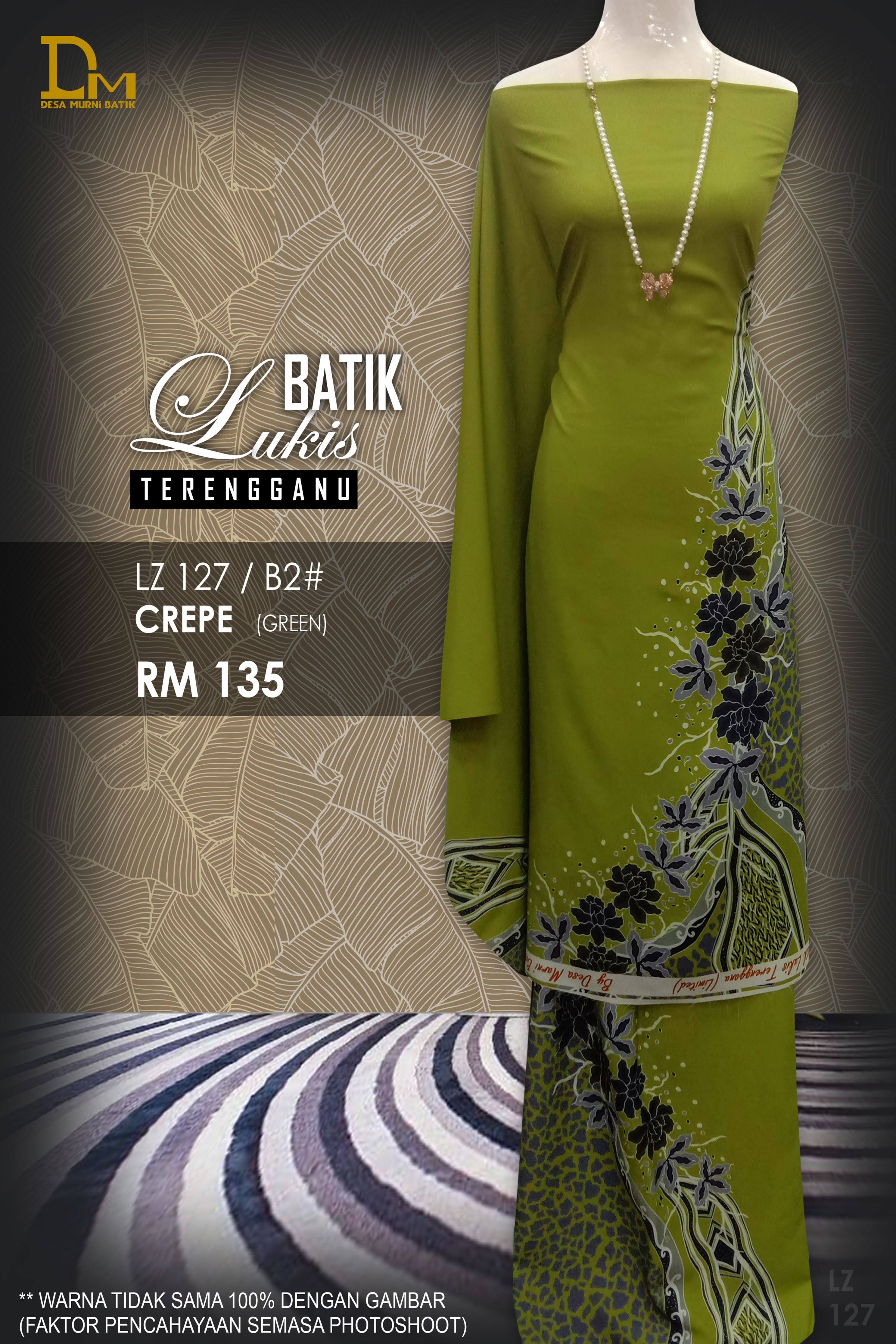 BATIK LUKIS TERENGGANU CREPE LZ 127
