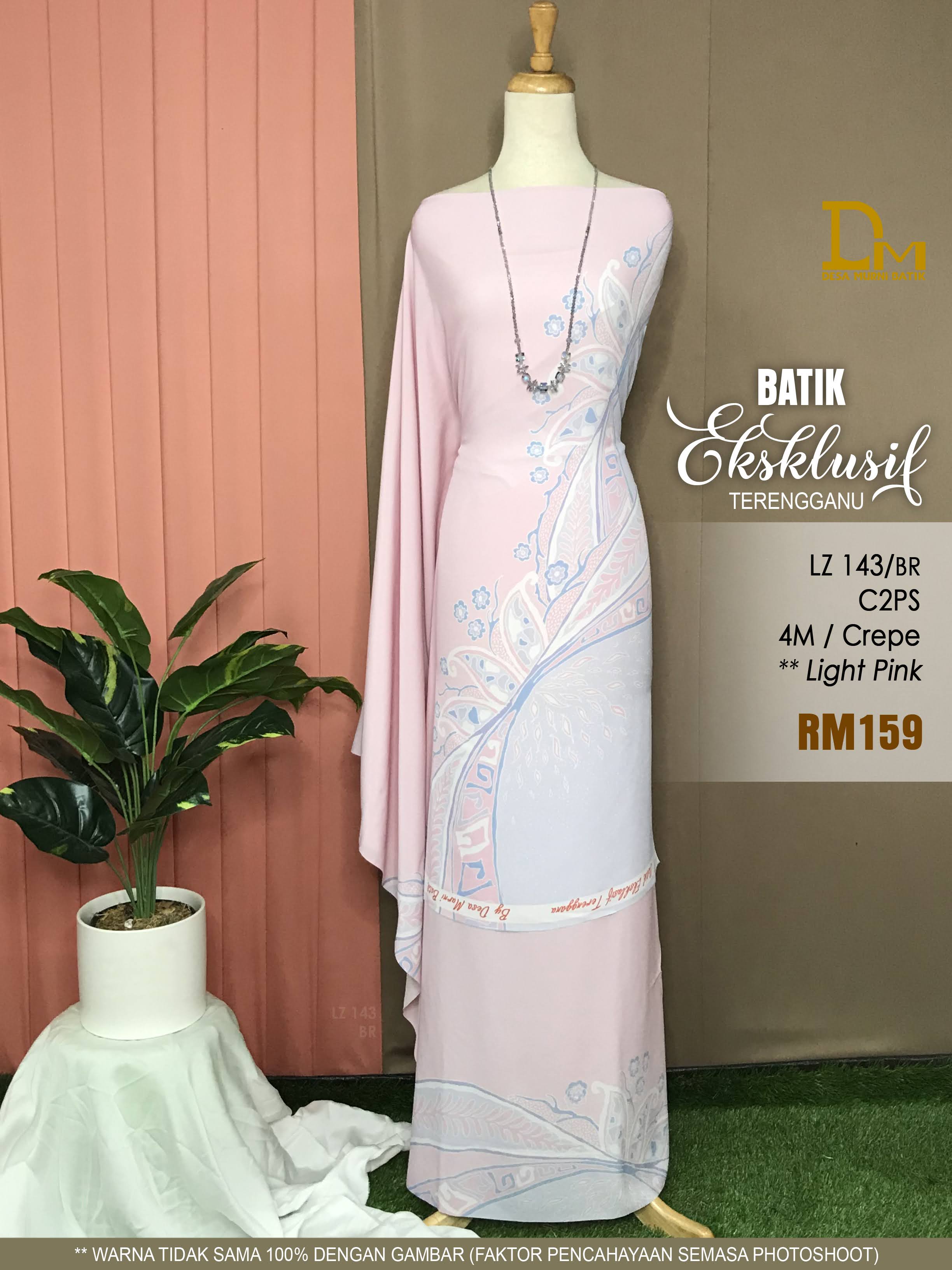 BATIK EKSKLUSIF TERENGGANU CREPE LZ 143
