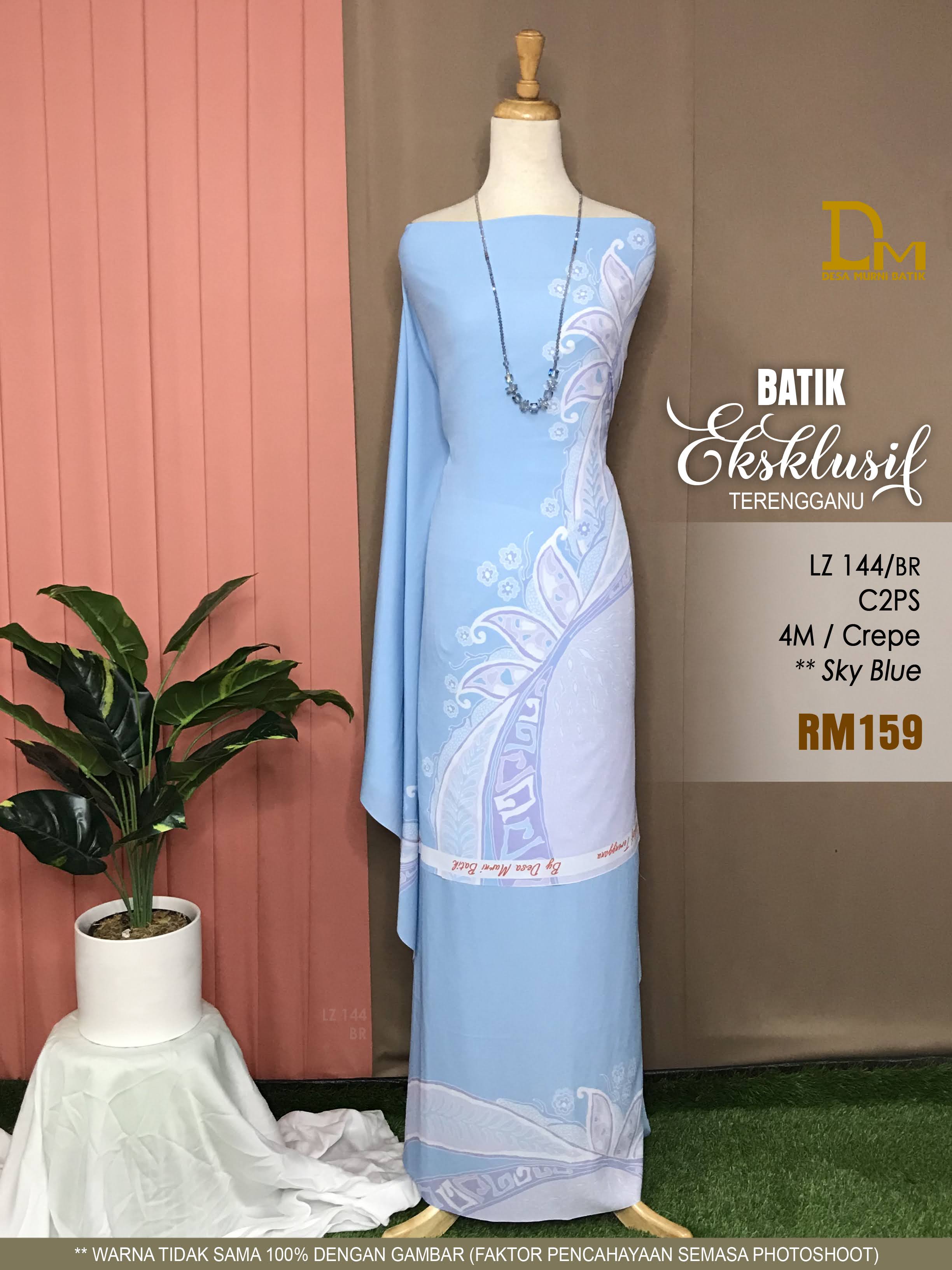 BATIK EKSKLUSIF TERENGGANU CREPE LZ 144