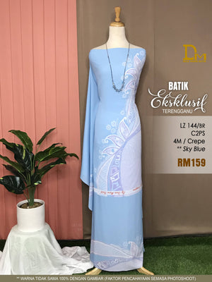 BATIK EKSKLUSIF TERENGGANU CREPE LZ 144