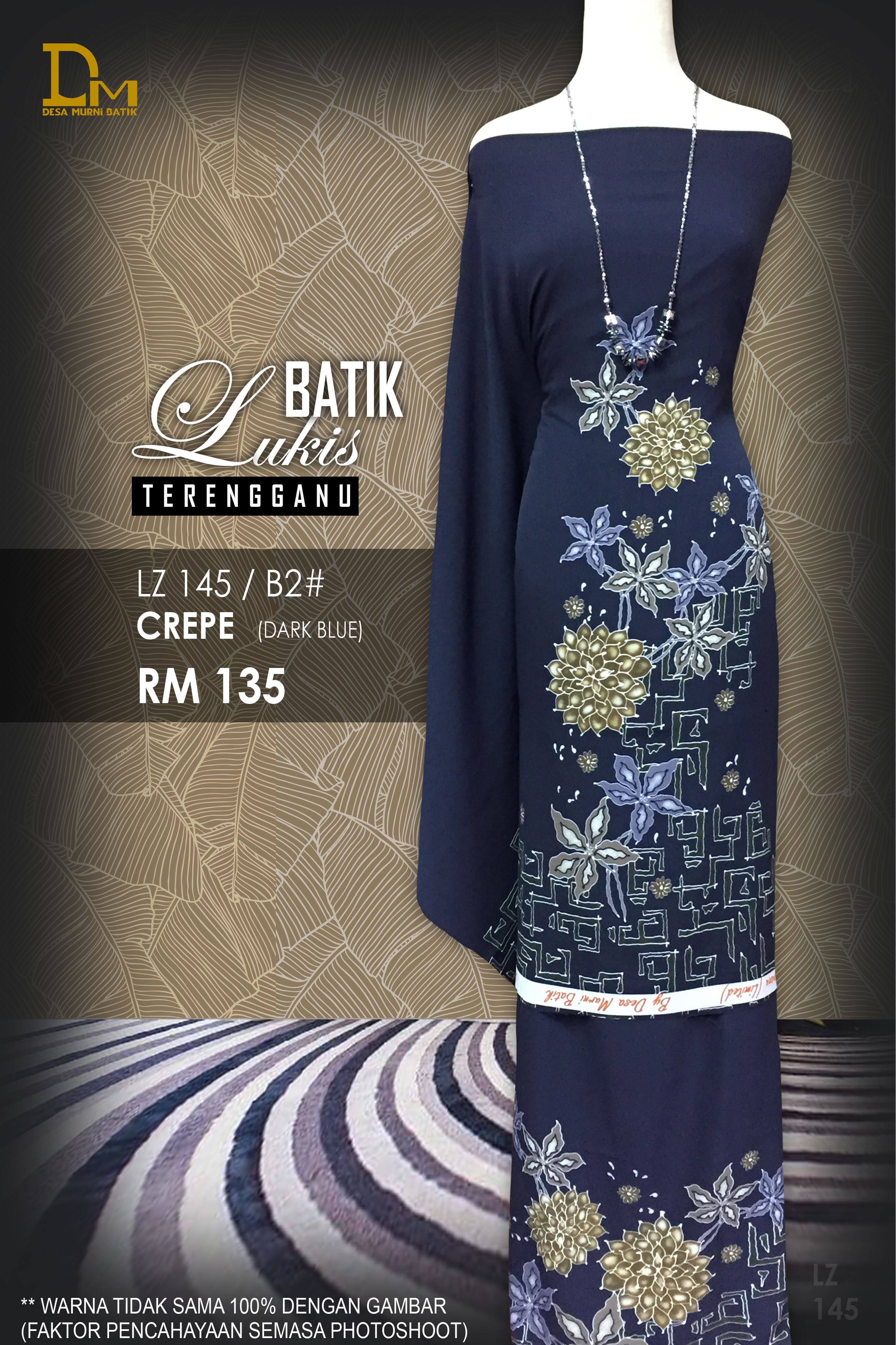 BATIK LUKIS TERENGGANU CREPE LZ 145