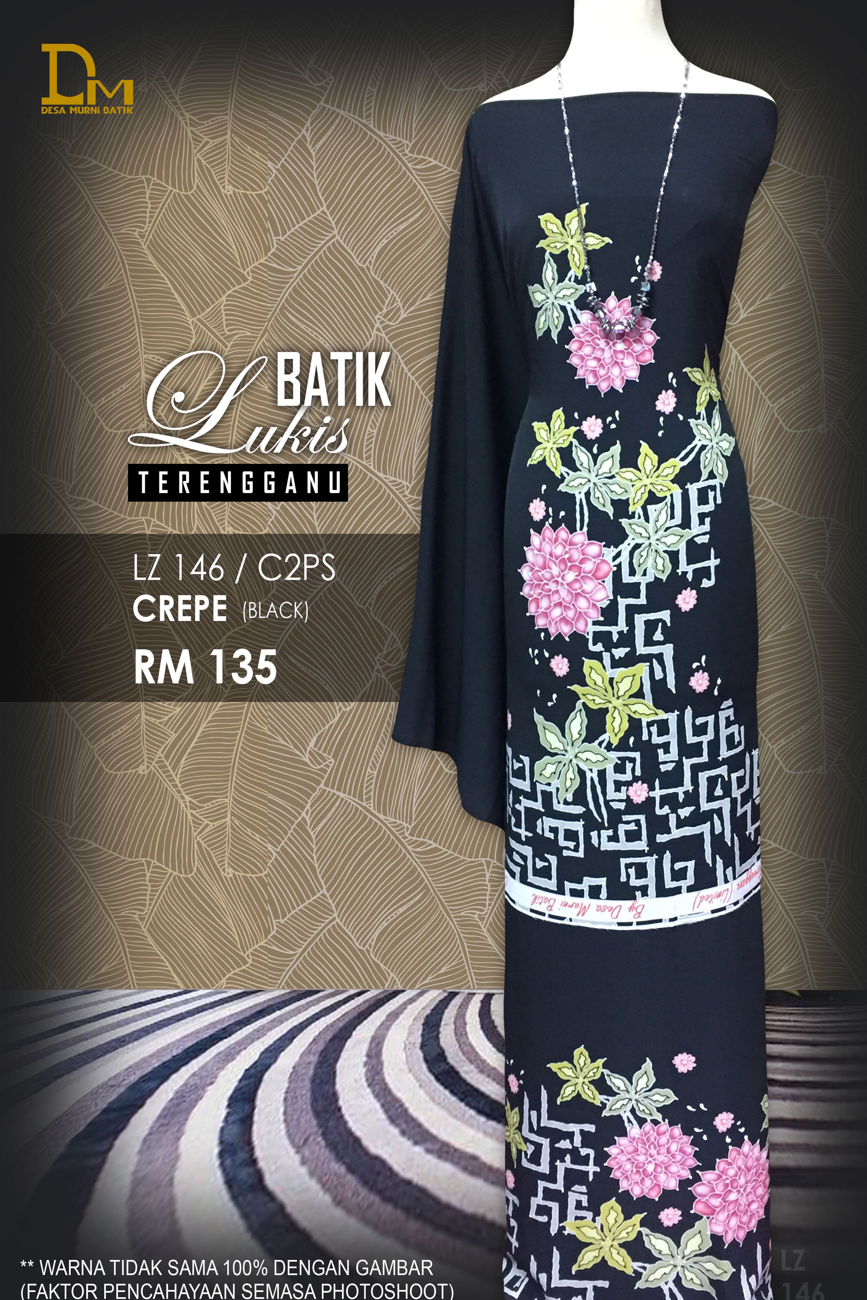 BATIK LUKIS TERENGGANU CREPE LZ 146