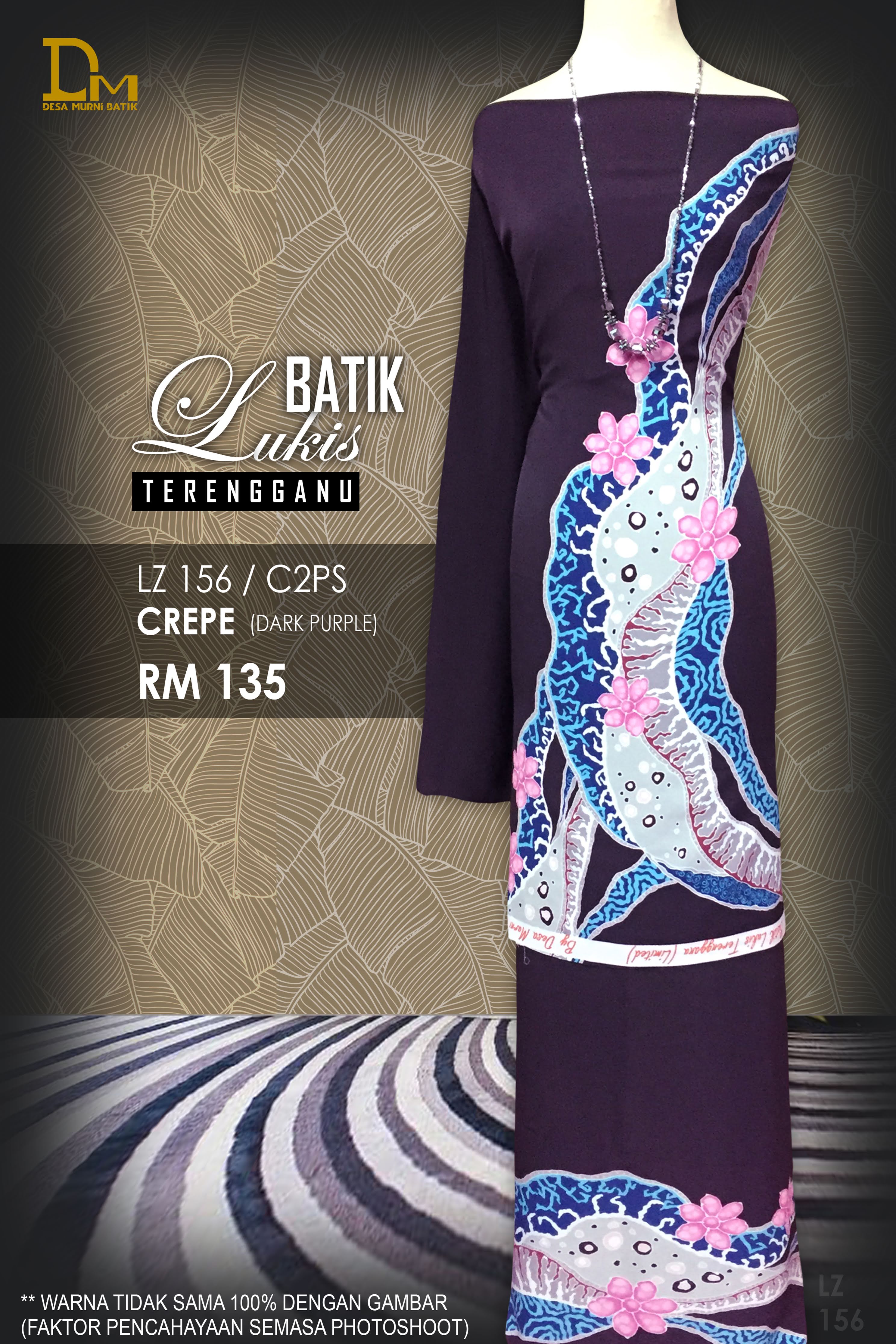 BATIK LUKIS TERENGGANU CREPE LZ 156