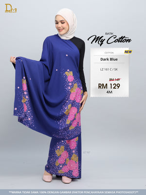 BATIK MY COTTON LZ 161 C / SK DARK BLUE