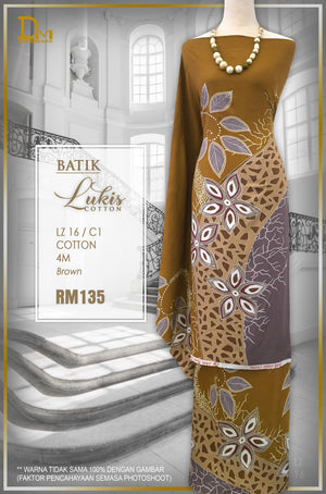 BATIK LUKIS TERENGGANU COTTON LZ 16