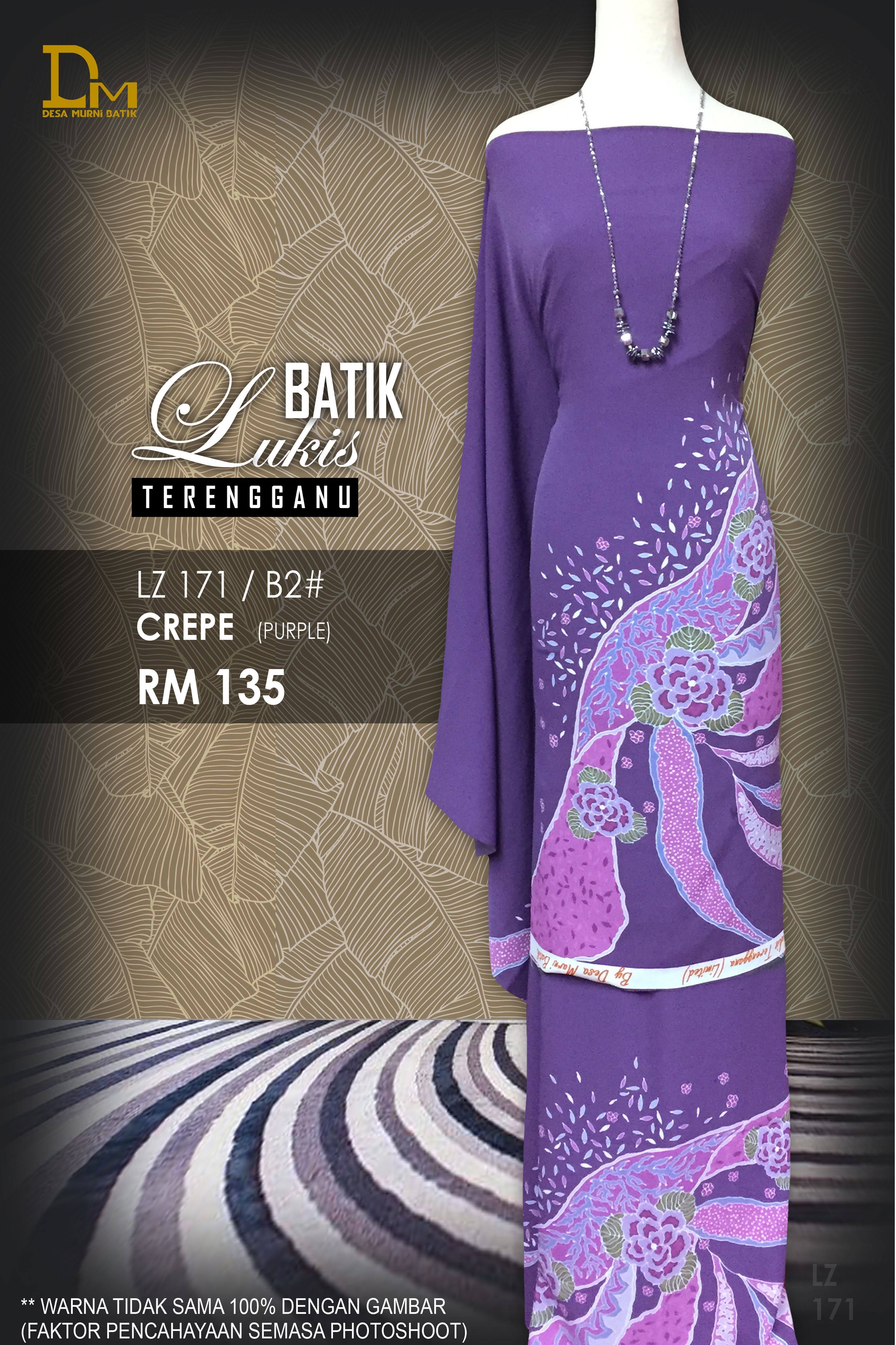 BATIK LUKIS TERENGGANU CREPE LZ 171