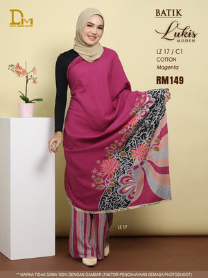 BATIK LUKIS MODEN COTTON LZ 17