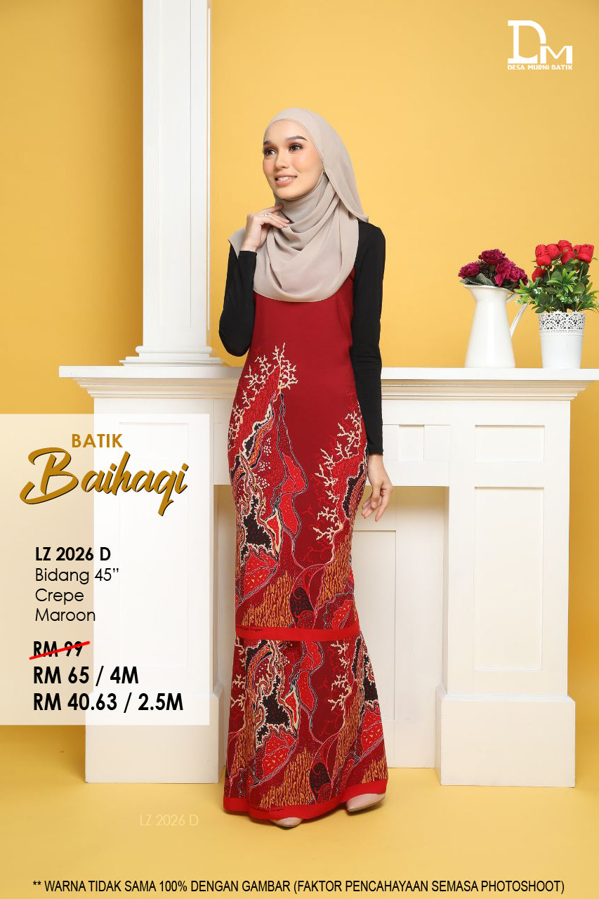 BAIHAQI LZ 2026 D MAROON