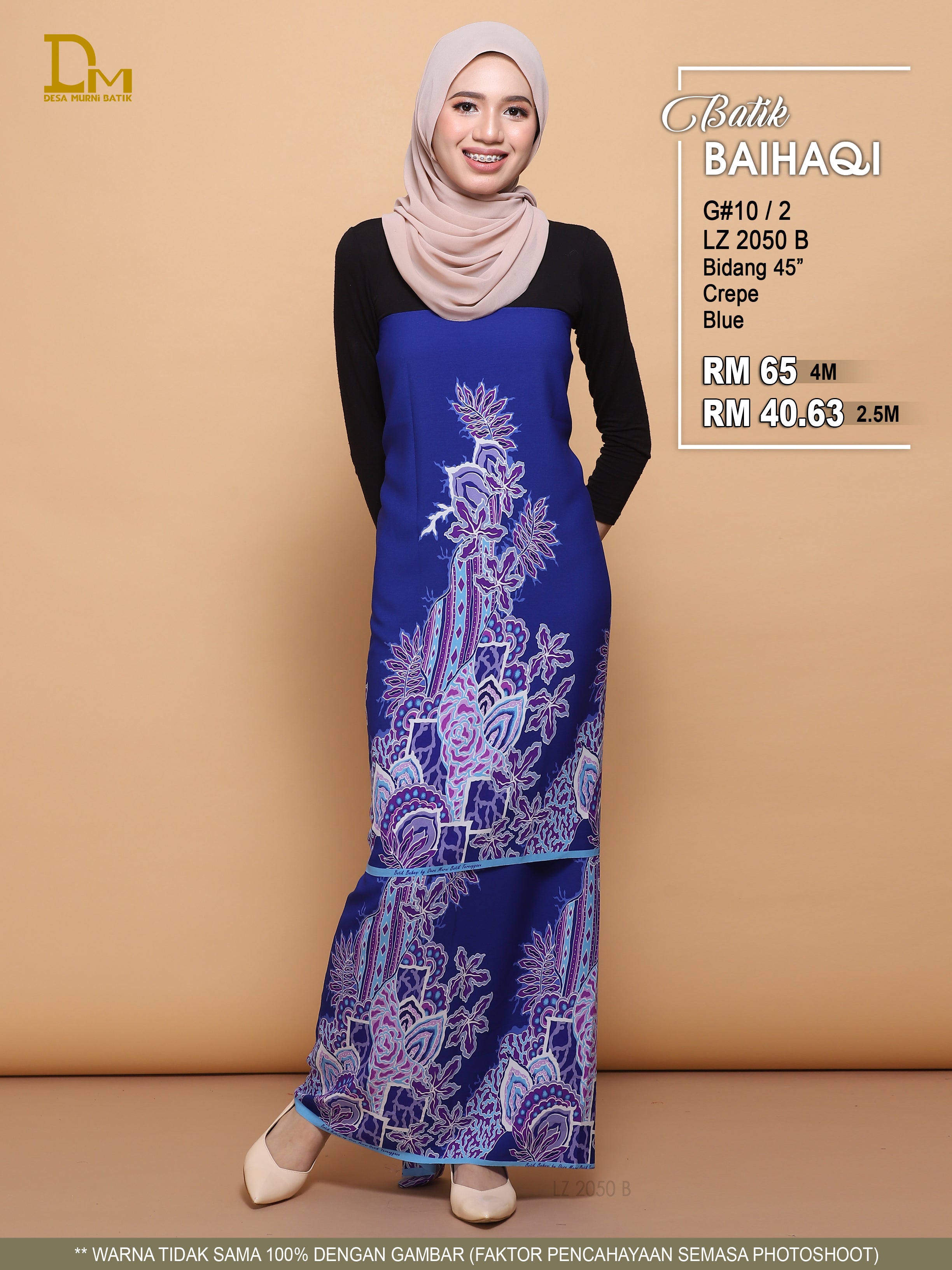 BAIHAQI G 10-2 BIRU