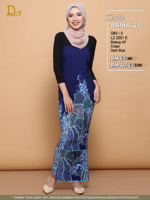 BAIHAQI G 3-5 DARK BLUE