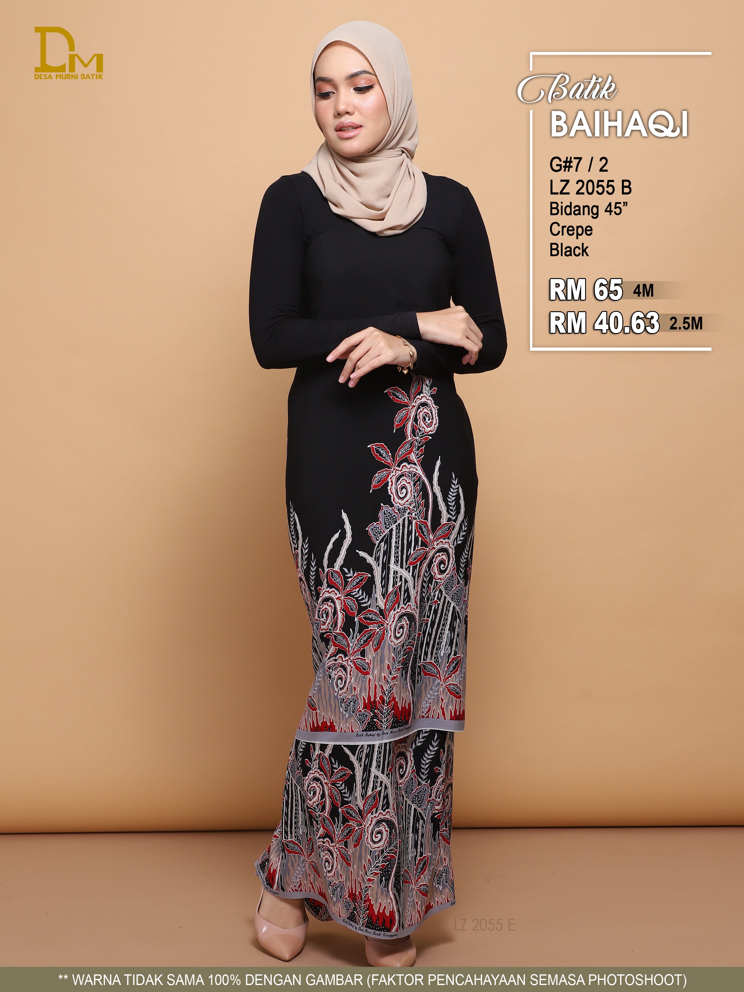 BAIHAQI G7-2 HITAM