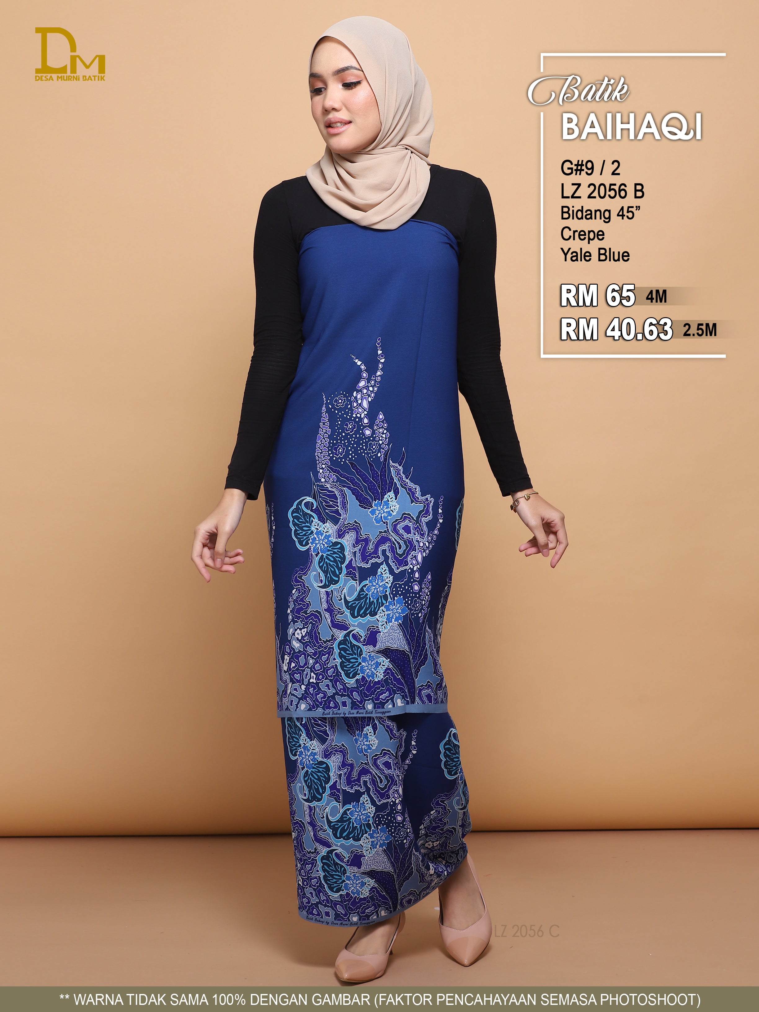 BAIHAQI G 9-2 YALE BLUE