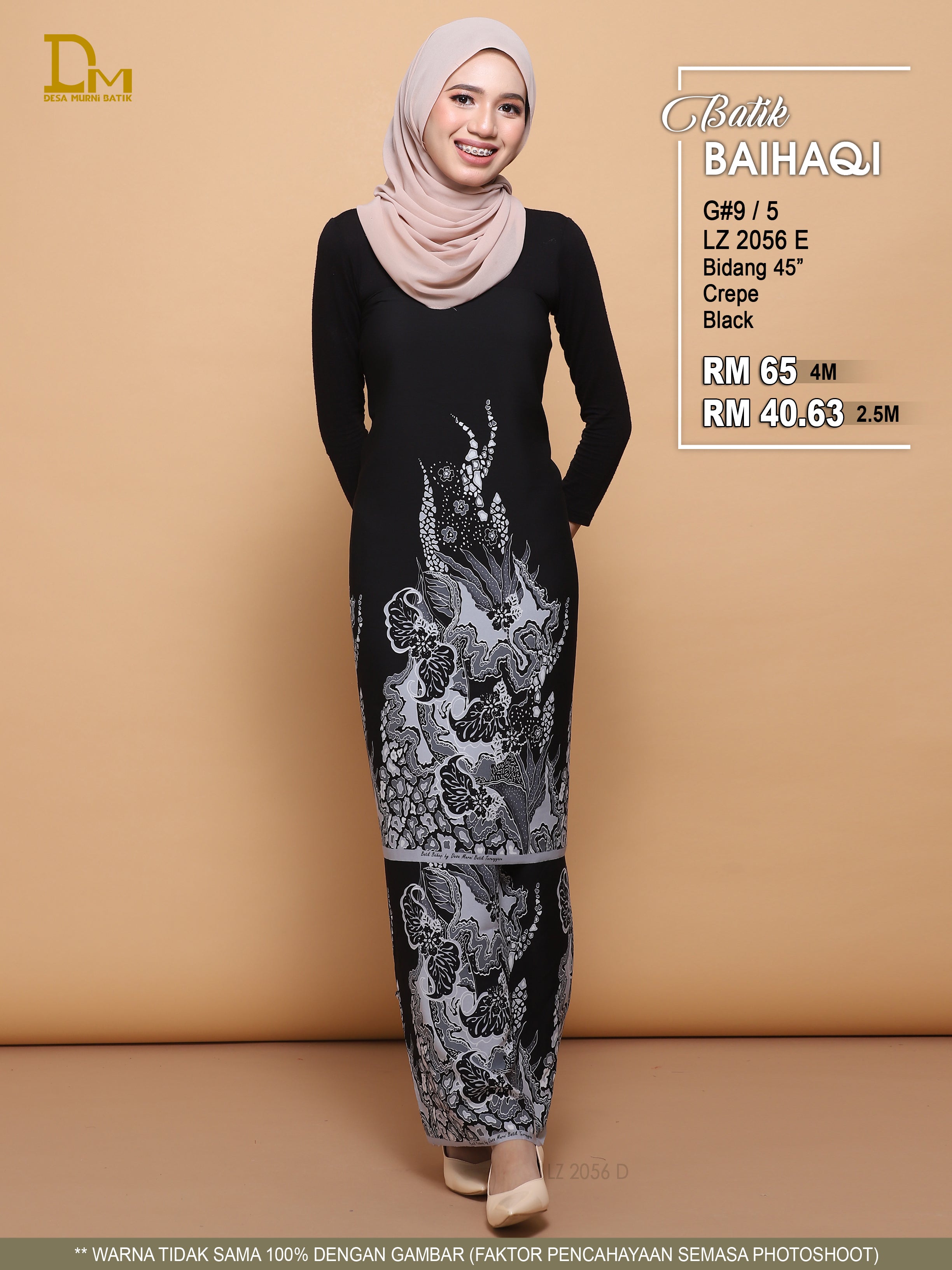 BAIHAQI G 9-5 HITAM