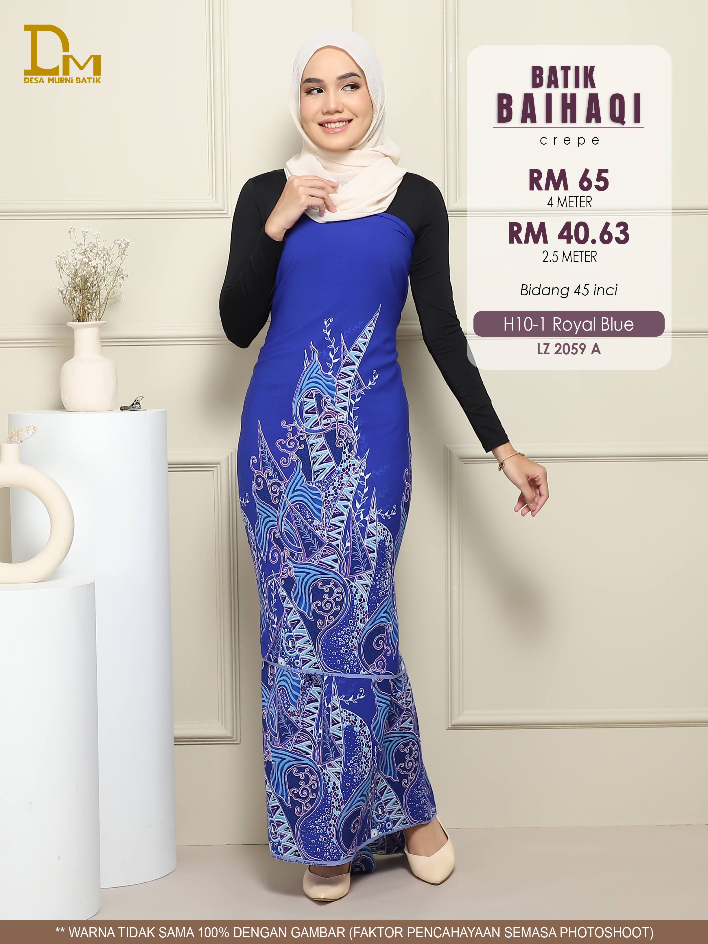 BAIHAQI H 10-1 ROYAL BLUE