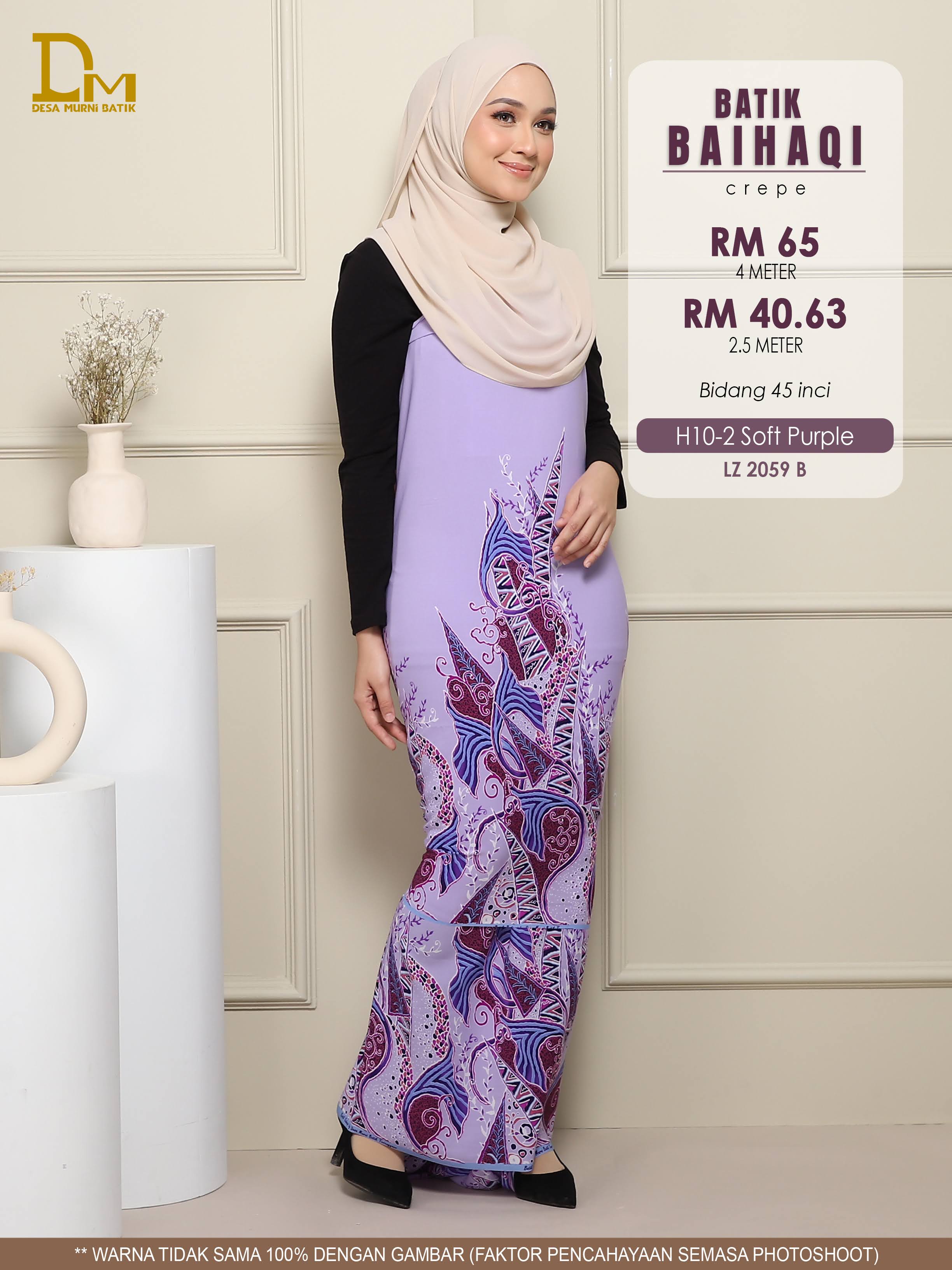 BAIHAQI H 10-2 MAYANG LEMBUT