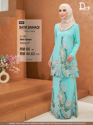BAIHAQI L 1-3 MINT GREEN