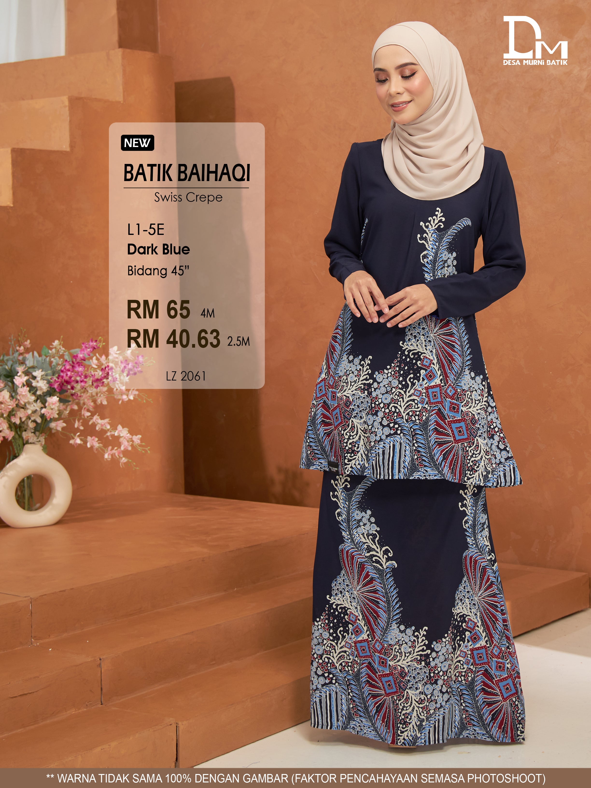 BAIHAQI L 1-5 DARK BLUE