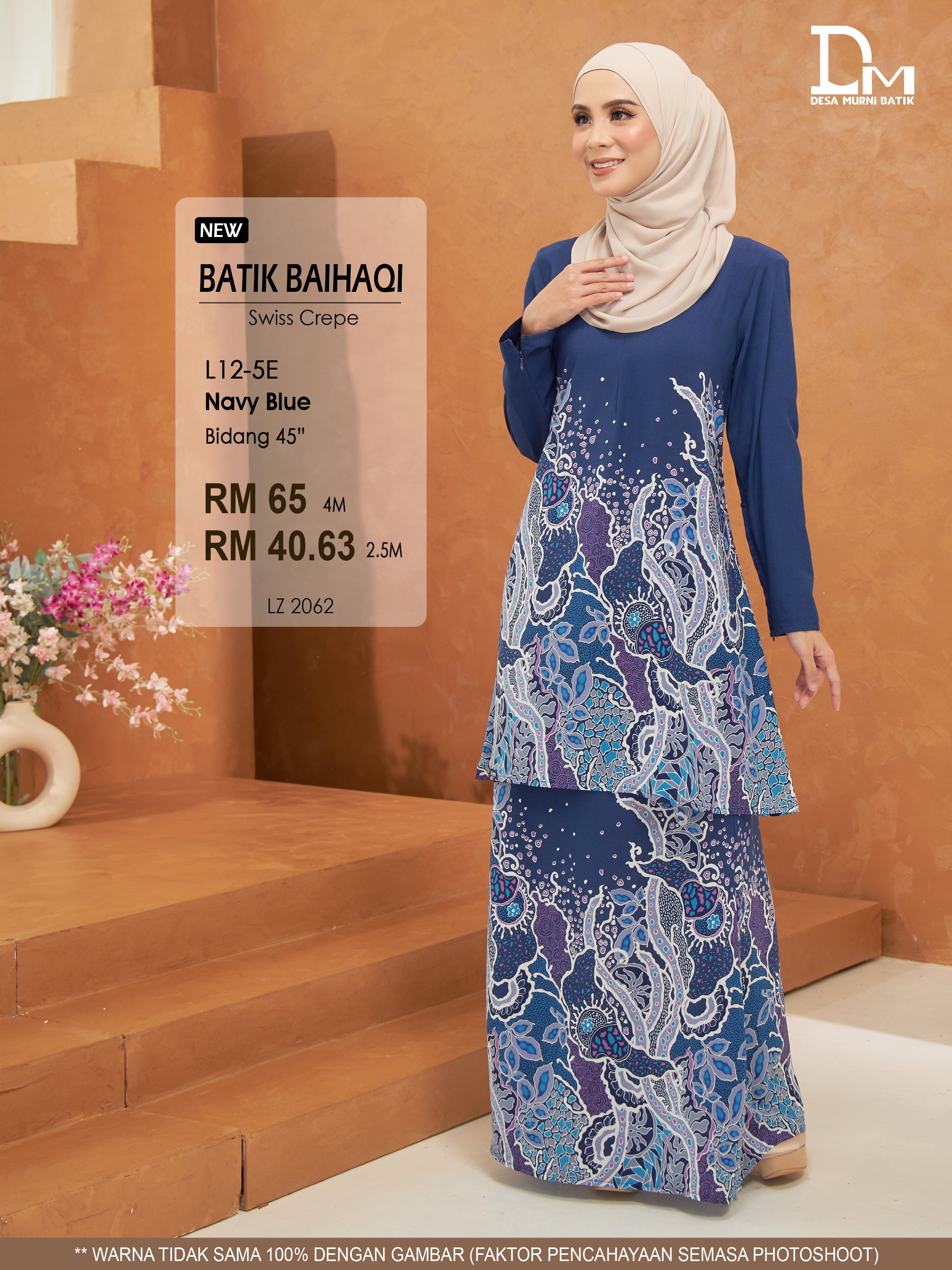 BAIHAQI L 12-5 NAVY BLUE