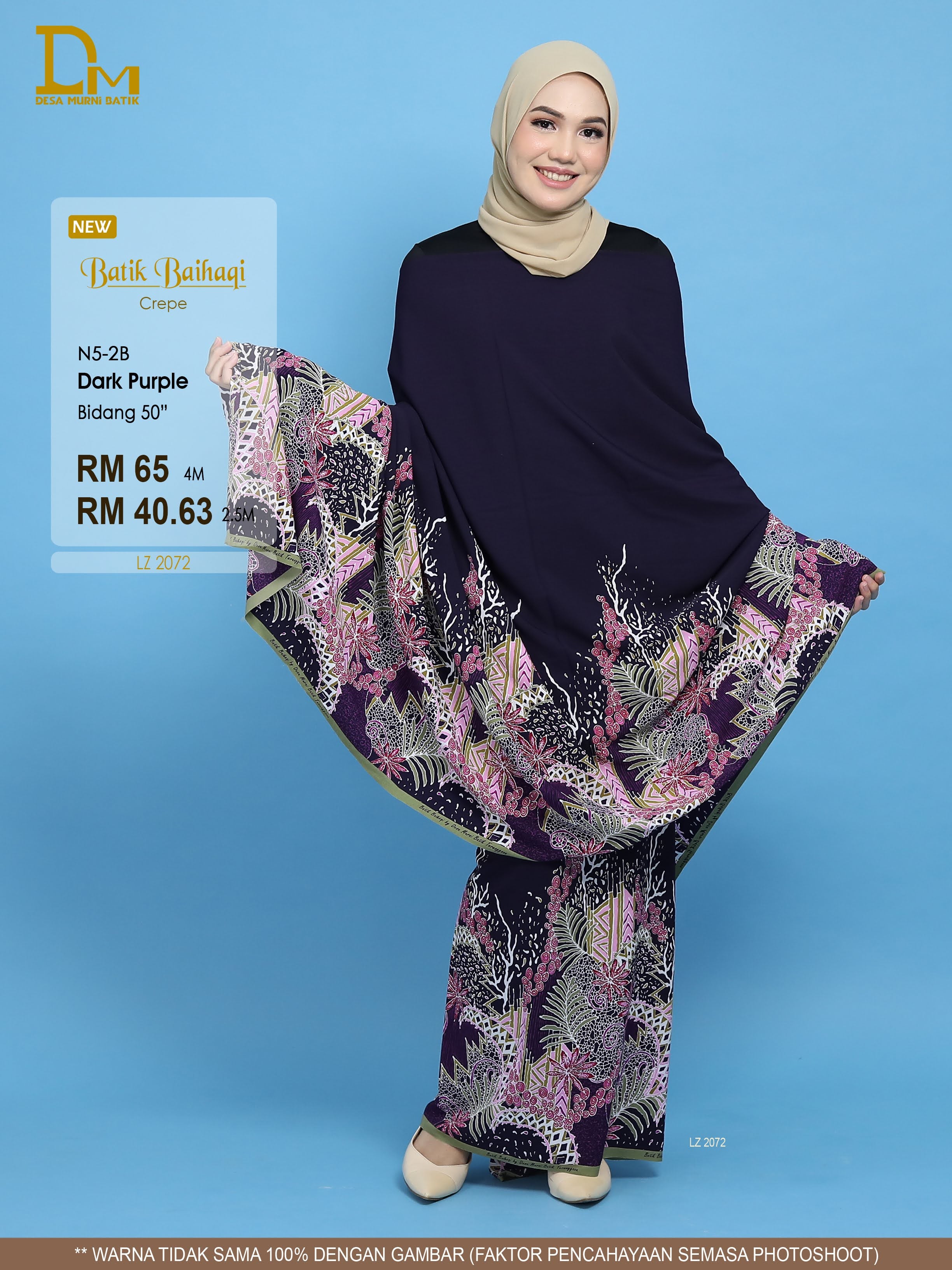 BAIHAQI N 5-2 DARK PURPLE