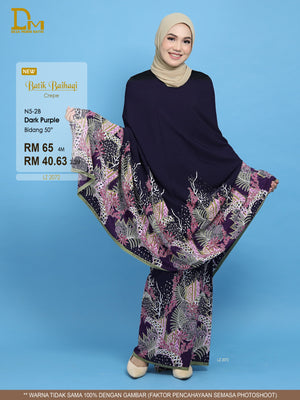 BAIHAQI N 5-2 DARK PURPLE